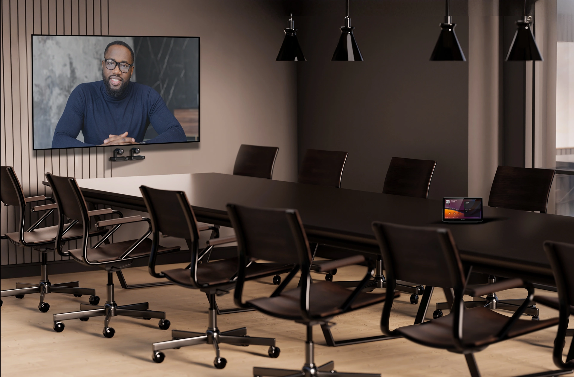 Yealink MVC S90-C5U: full kit in a boardroom