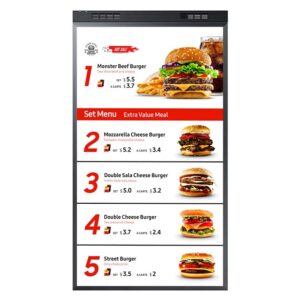 Shop Window Display 32" — Double-Sided