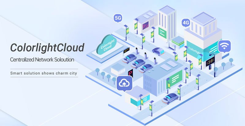 Colorlight Cloud Monitoring and Content Platform, view 2