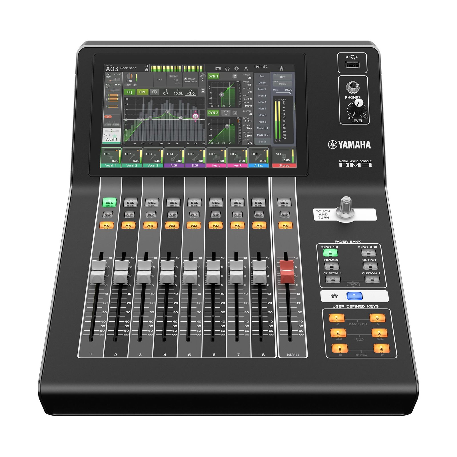 Yamaha DM3 Digital Mixing Console, view 5