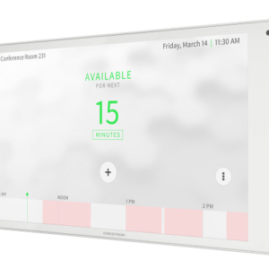 Crestron TSS-1080-W room scheduling touch panel, white