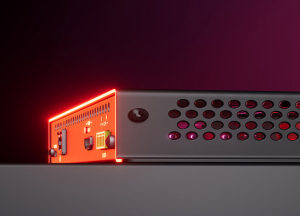 Crestron DM NVX AV-over-IP technology promotional image