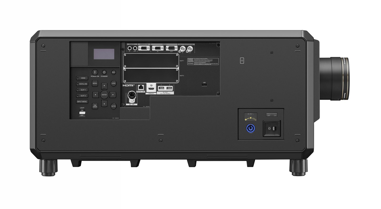 Panasonic PT-RQ35K2 4K Laser Projector, view 4