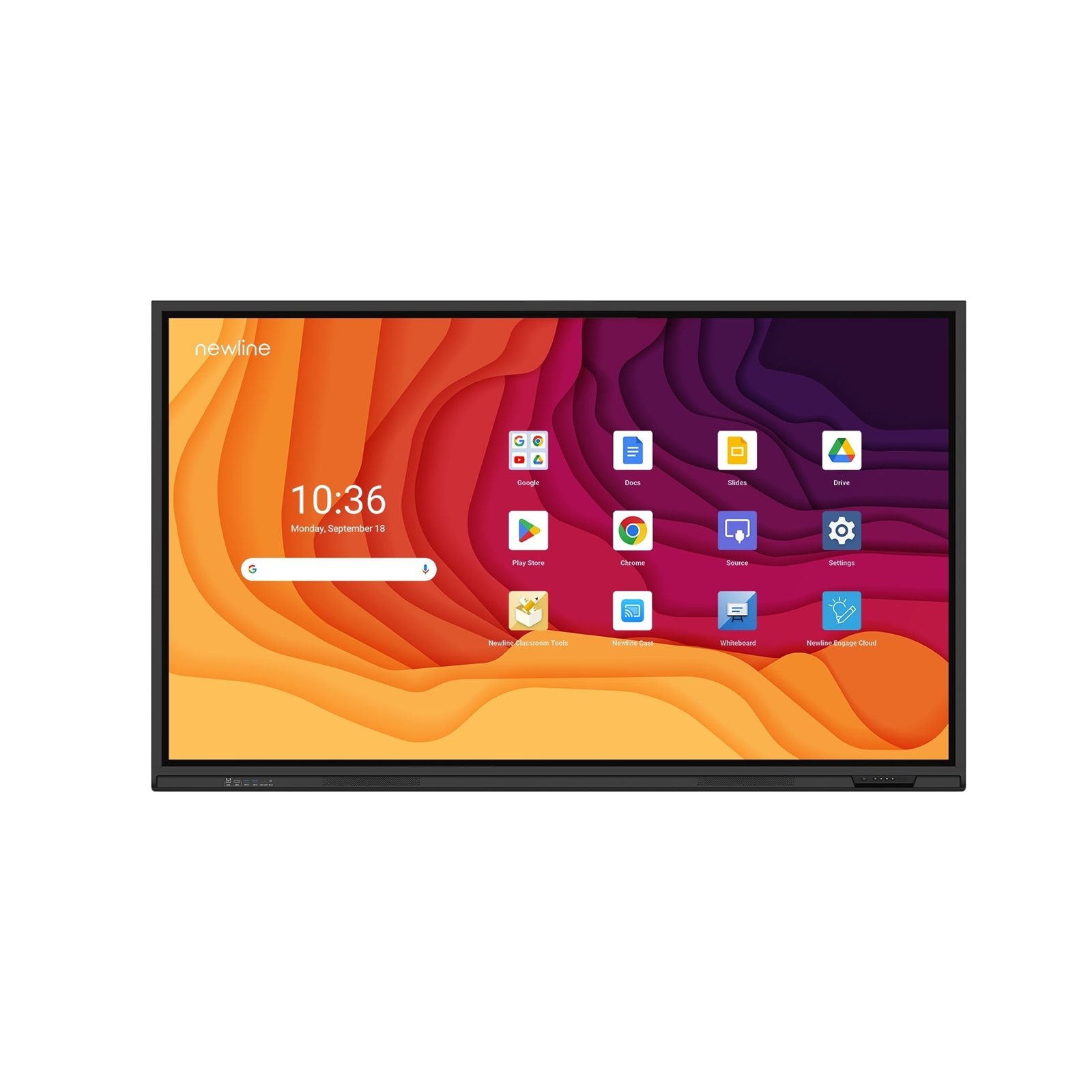 Newline Lyra Pro EDLA Certified Interactive Touchscreen, view 4